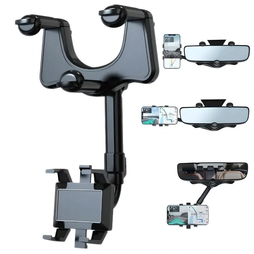 Universal Black Phone Holder